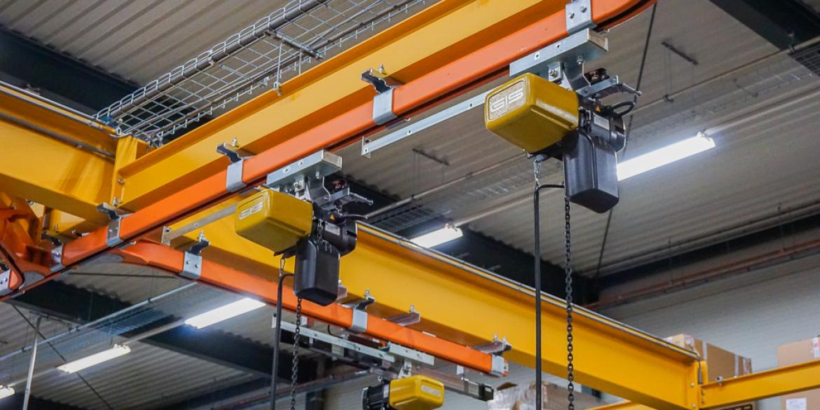 Kettingtakel, elektrische kettingtakel, GIS, gis takel, GP250, GP500, GP1000, teleflex, GIS takel