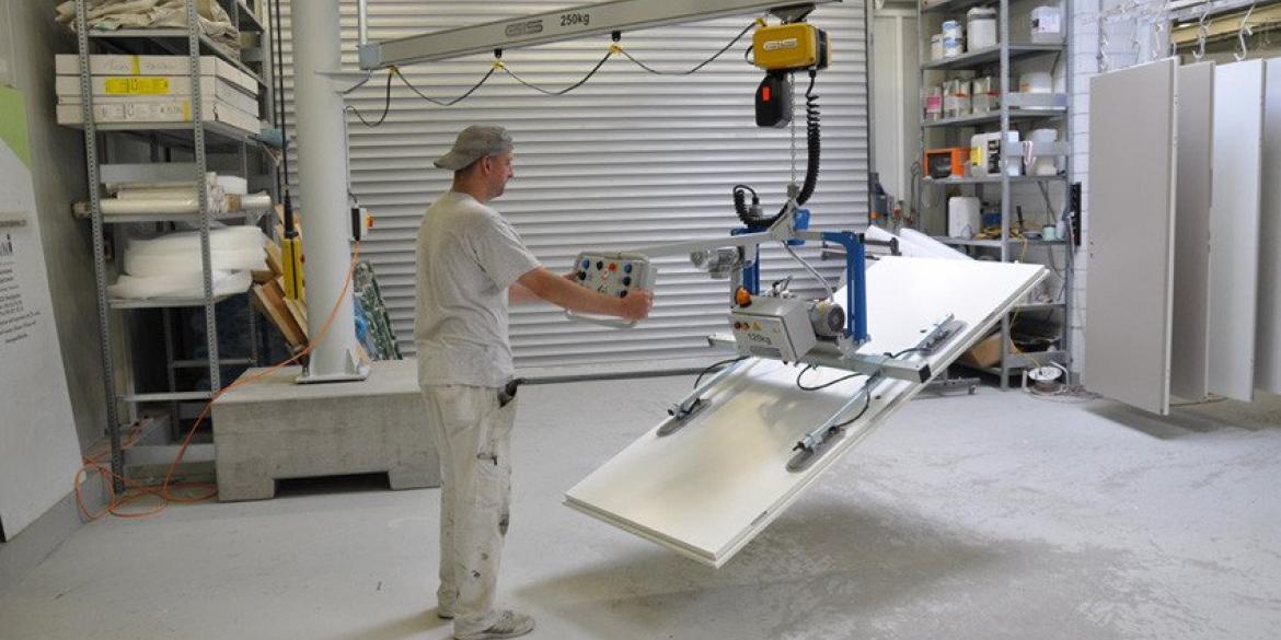 GCH met vacüumheffer, Kettingtakel, elektrische kettingtakel, GIS, gis takel, GCH1600, GCH2000, GCH2500, teleflex