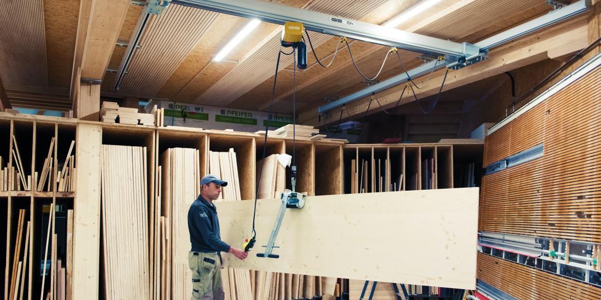 Kettingtakel, elektrische kettingtakel, GIS, gis takel, GPM250, teleflex