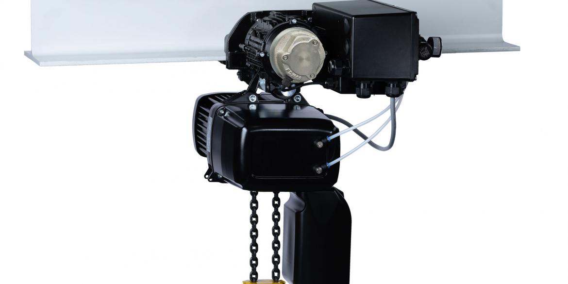 GMF, Teleflex GMF, GIS GMF, kettingtakel, elektrische kettingtakel, GIS, gis takel, teleflex, rijwerken, GMF1250, GMF2500, GMF5000, GMF6300, elektrisch rijwerk, elektrisch rijwerk GIS, elektrisch rijwerk Teleflex, ATEX