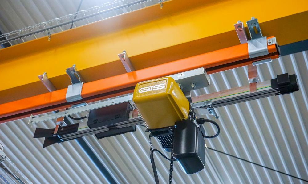 Kettingtakels, GIS, Teleflex, elektrische kettingtakels, elektrische kettingtakels GIS, elektrische kettingtakels Teleflex, project Teleflex, hijsmiddelenindustrie