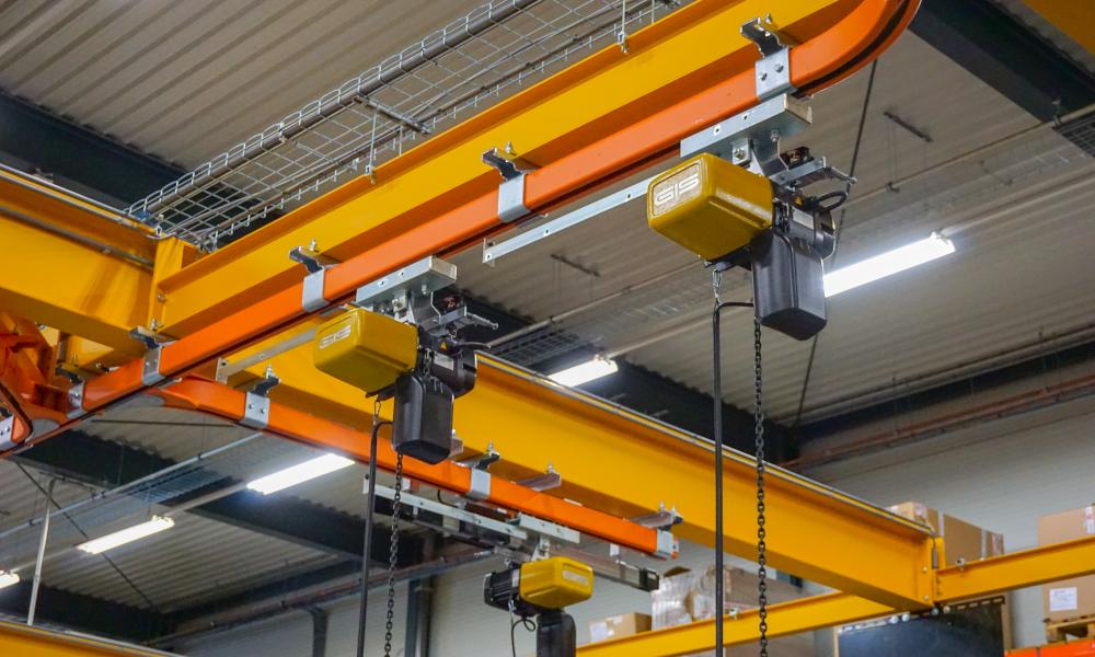 Kettingtakels, GIS, Teleflex, elektrische kettingtakels, elektrische kettingtakels GIS, elektrische kettingtakels Teleflex, project Teleflex, hijsmiddelenindustrie