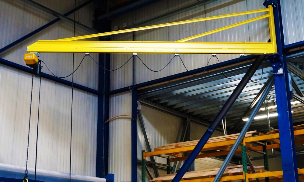 Kettingtakels, GIS, Teleflex, elektrische kettingtakels, elektrische kettingtakels GIS, elektrische kettingtakels Teleflex, project Teleflex, hijsmiddelenindustrie, GP500, GP500 Teleflex, GP500 GIS