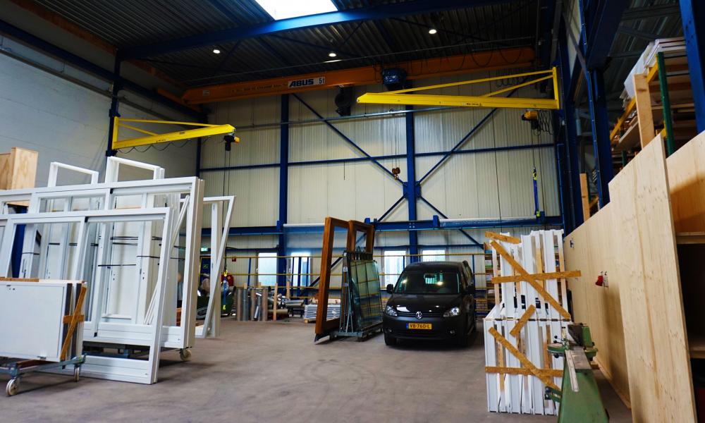 Kettingtakels, GIS, Teleflex, elektrische kettingtakels, elektrische kettingtakels GIS, elektrische kettingtakels Teleflex, project Teleflex, hijsmiddelenindustrie, GP500, GP500 Teleflex, GP500 GIS